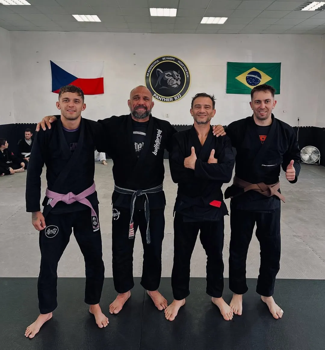 Com o mestre Robert